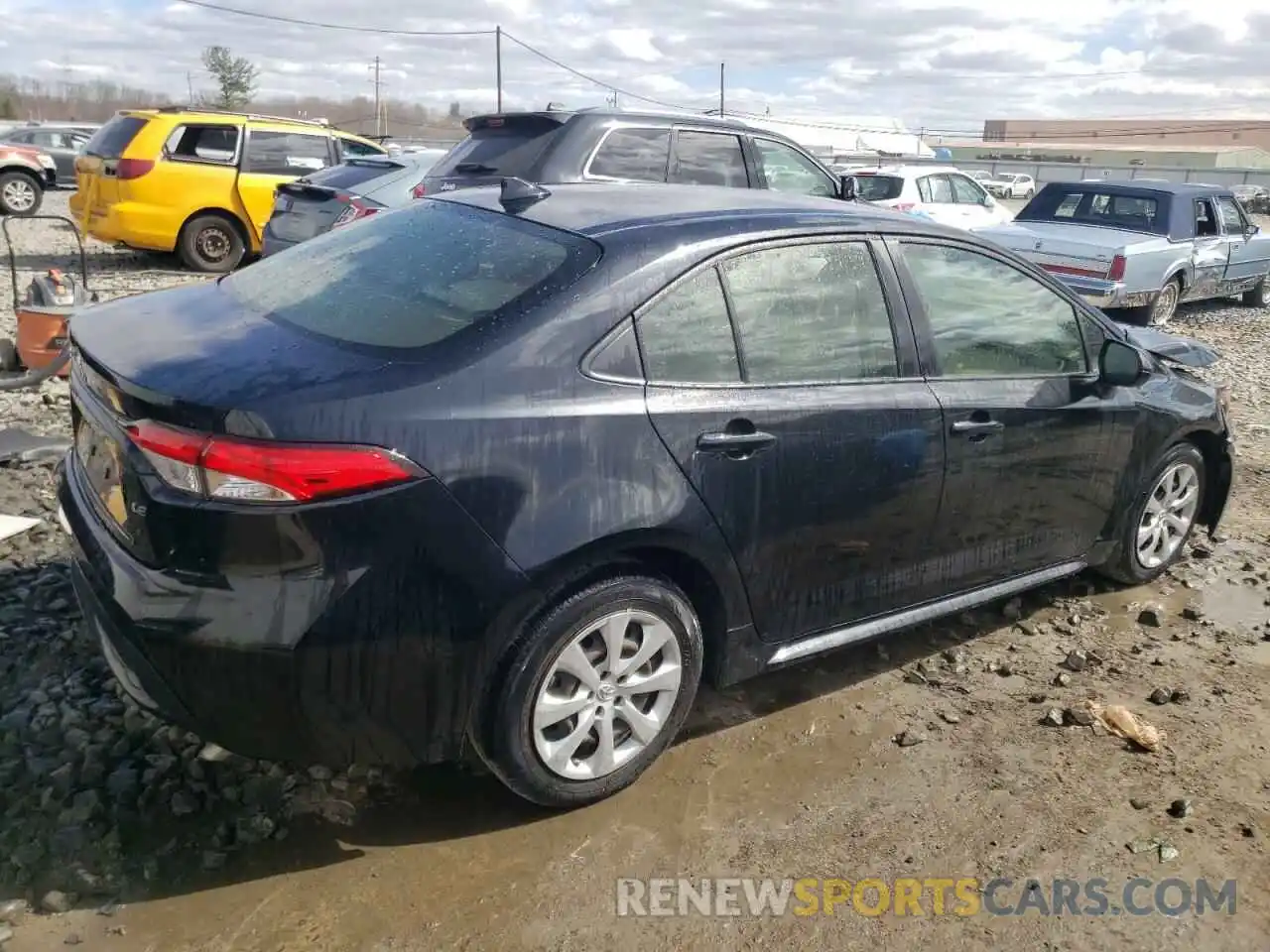 3 Photograph of a damaged car JTDEPRAE6LJ005170 TOYOTA COROLLA 2020