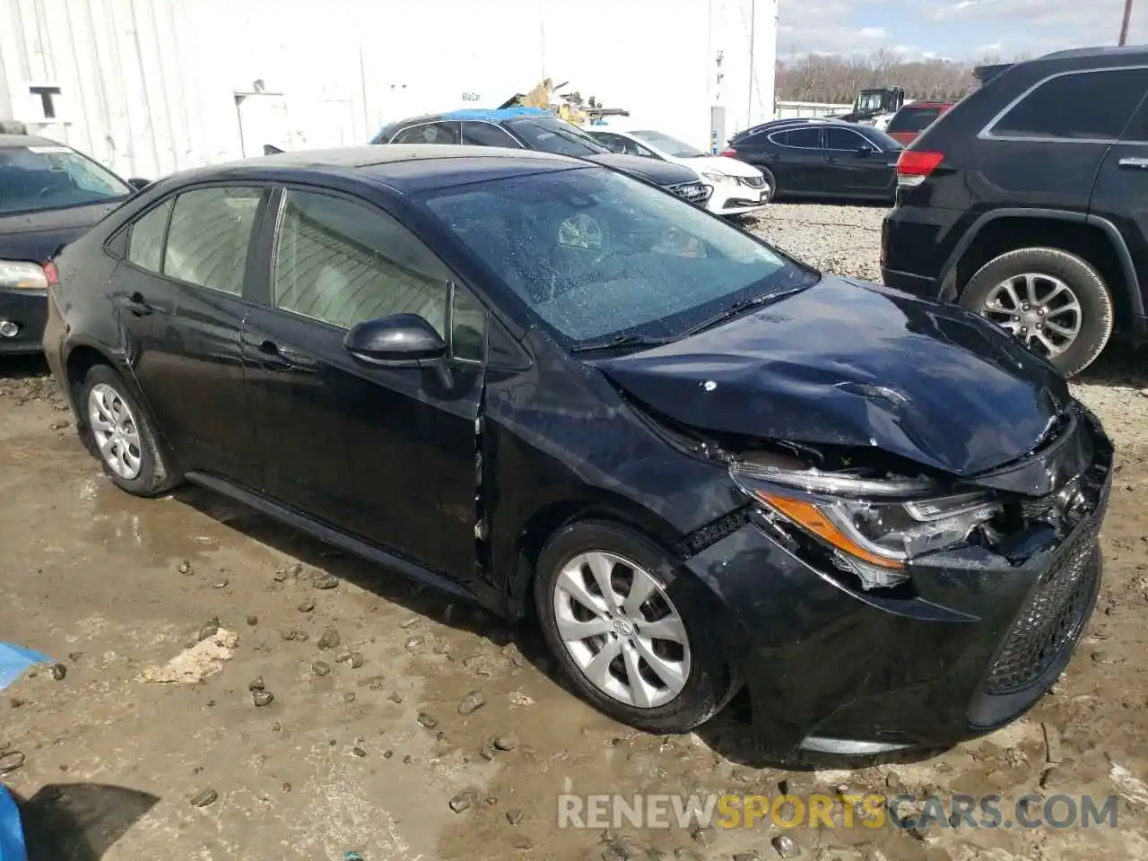 4 Photograph of a damaged car JTDEPRAE6LJ005170 TOYOTA COROLLA 2020