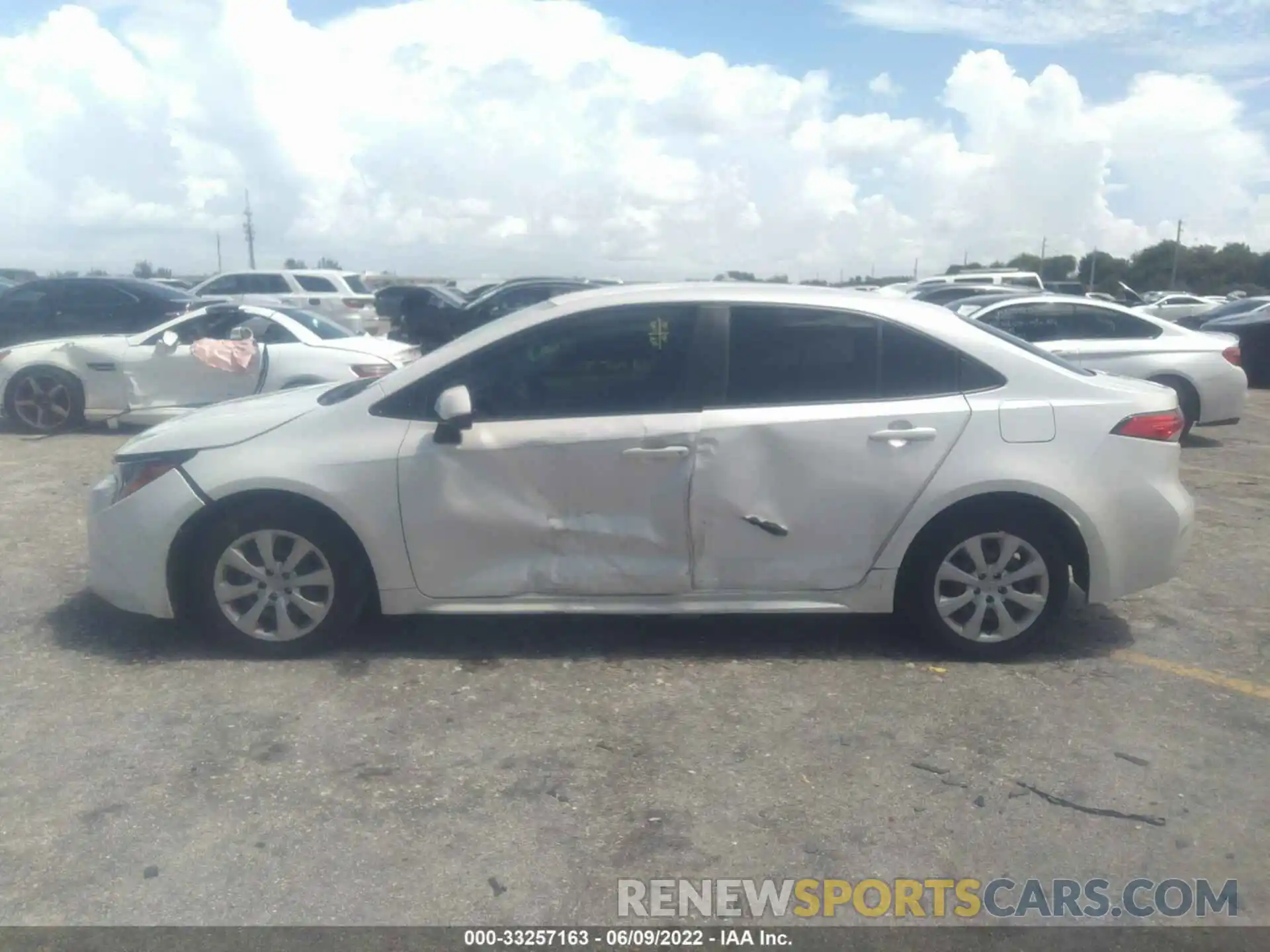 6 Photograph of a damaged car JTDEPRAE6LJ005427 TOYOTA COROLLA 2020