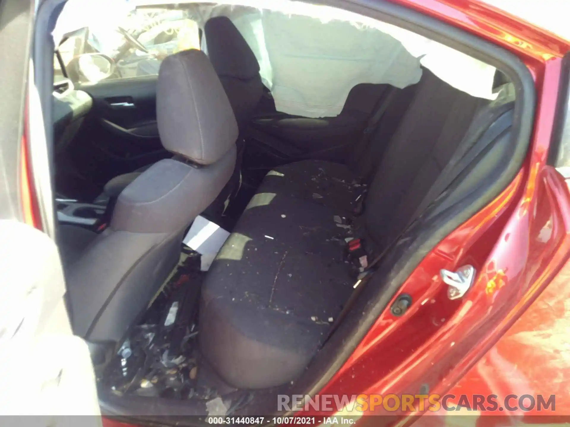 8 Photograph of a damaged car JTDEPRAE6LJ006335 TOYOTA COROLLA 2020