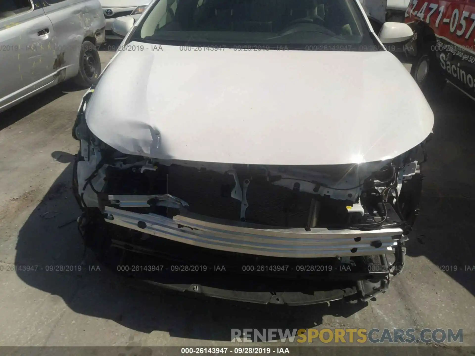 6 Photograph of a damaged car JTDEPRAE6LJ006772 TOYOTA COROLLA 2020