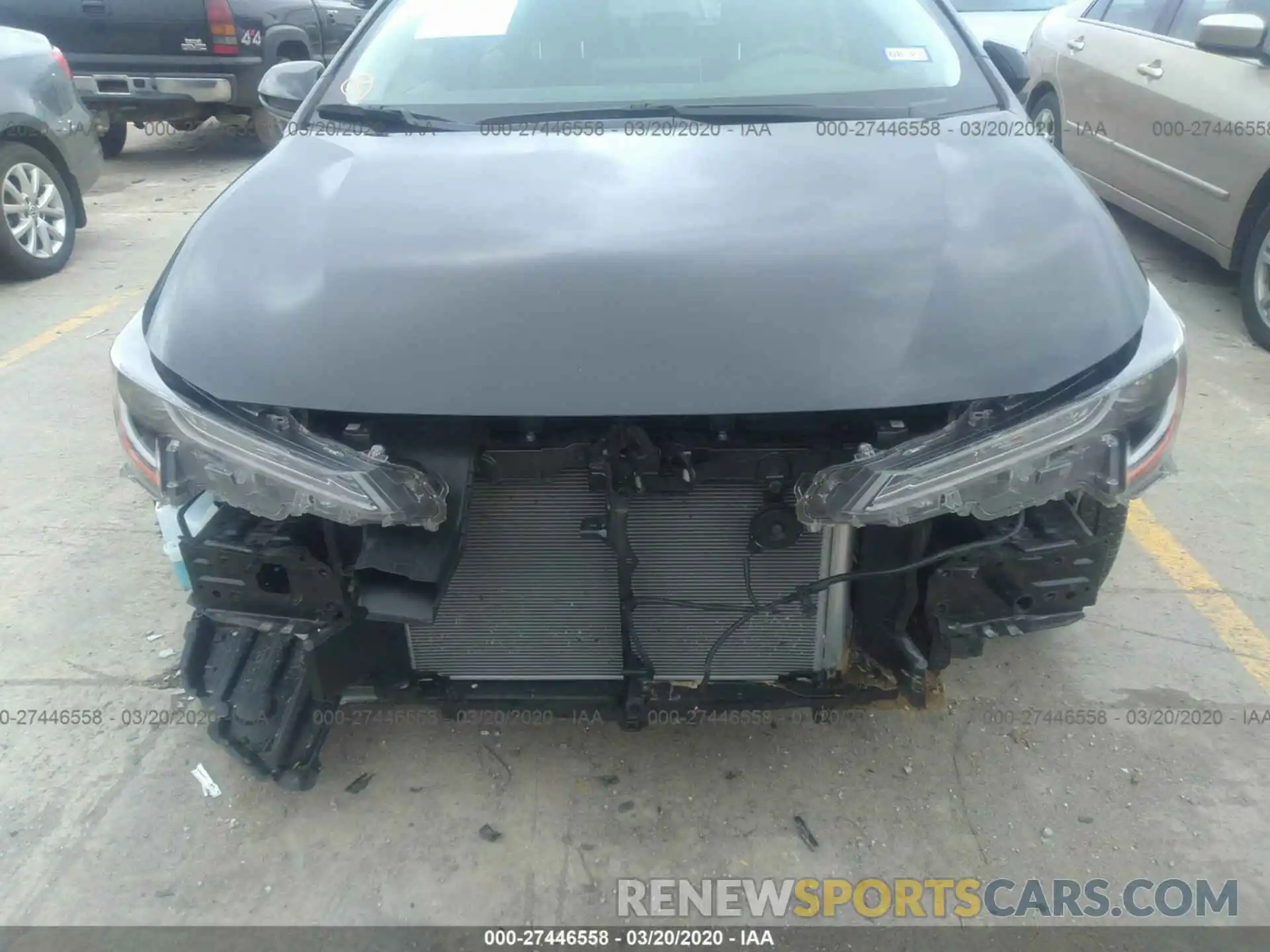 6 Photograph of a damaged car JTDEPRAE6LJ008635 TOYOTA COROLLA 2020