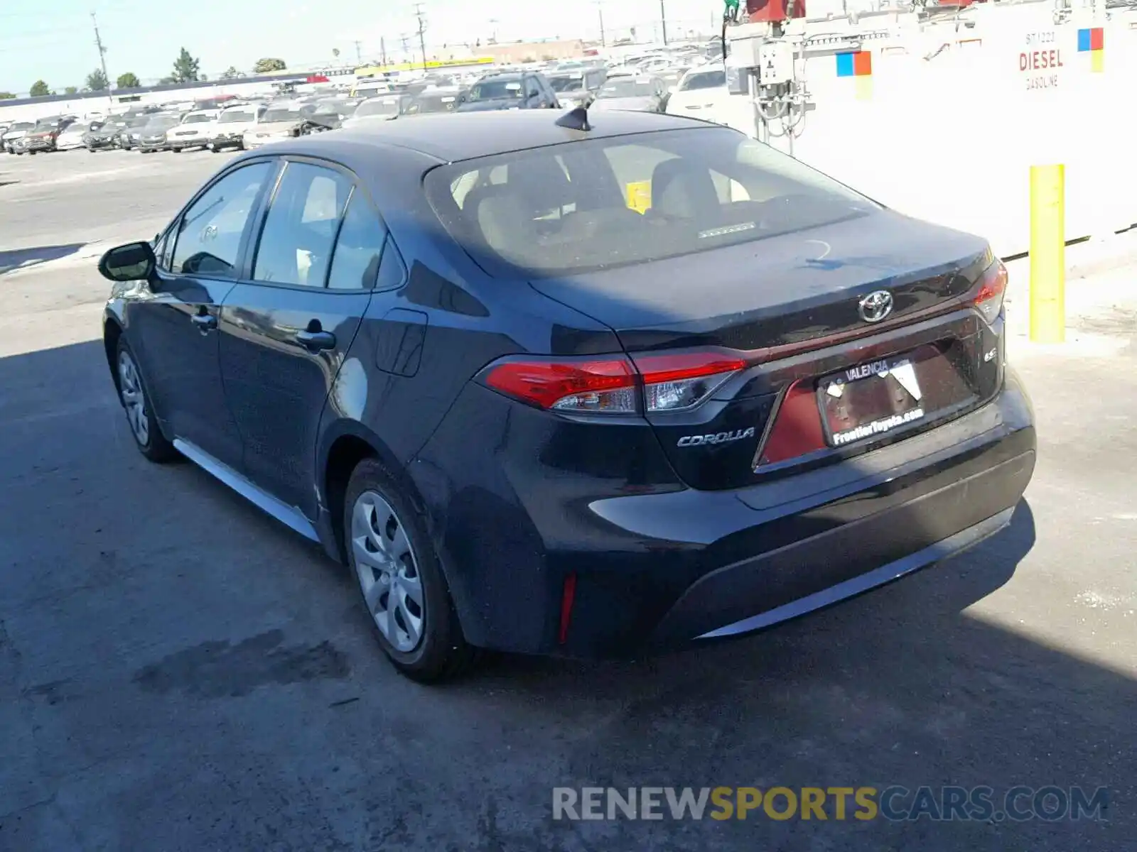 3 Photograph of a damaged car JTDEPRAE6LJ013527 TOYOTA COROLLA 2020