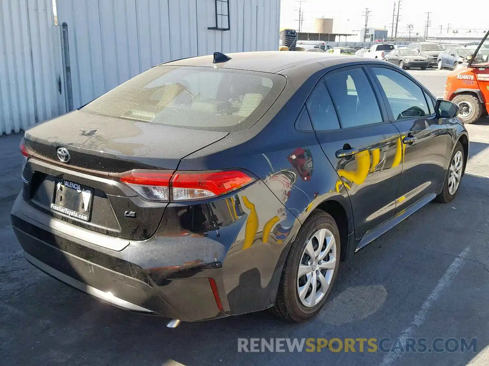 4 Photograph of a damaged car JTDEPRAE6LJ013527 TOYOTA COROLLA 2020