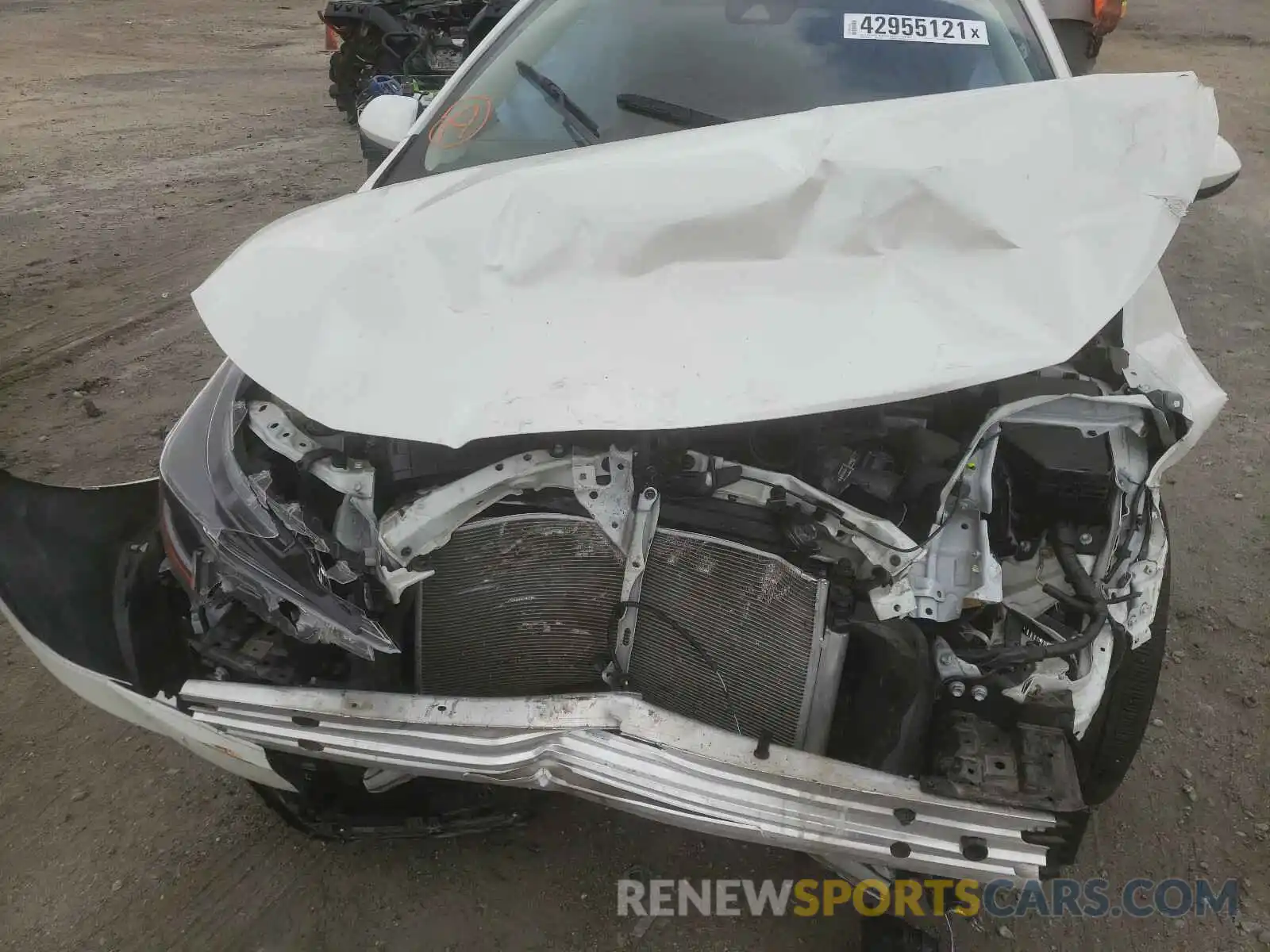 7 Photograph of a damaged car JTDEPRAE6LJ015715 TOYOTA COROLLA 2020