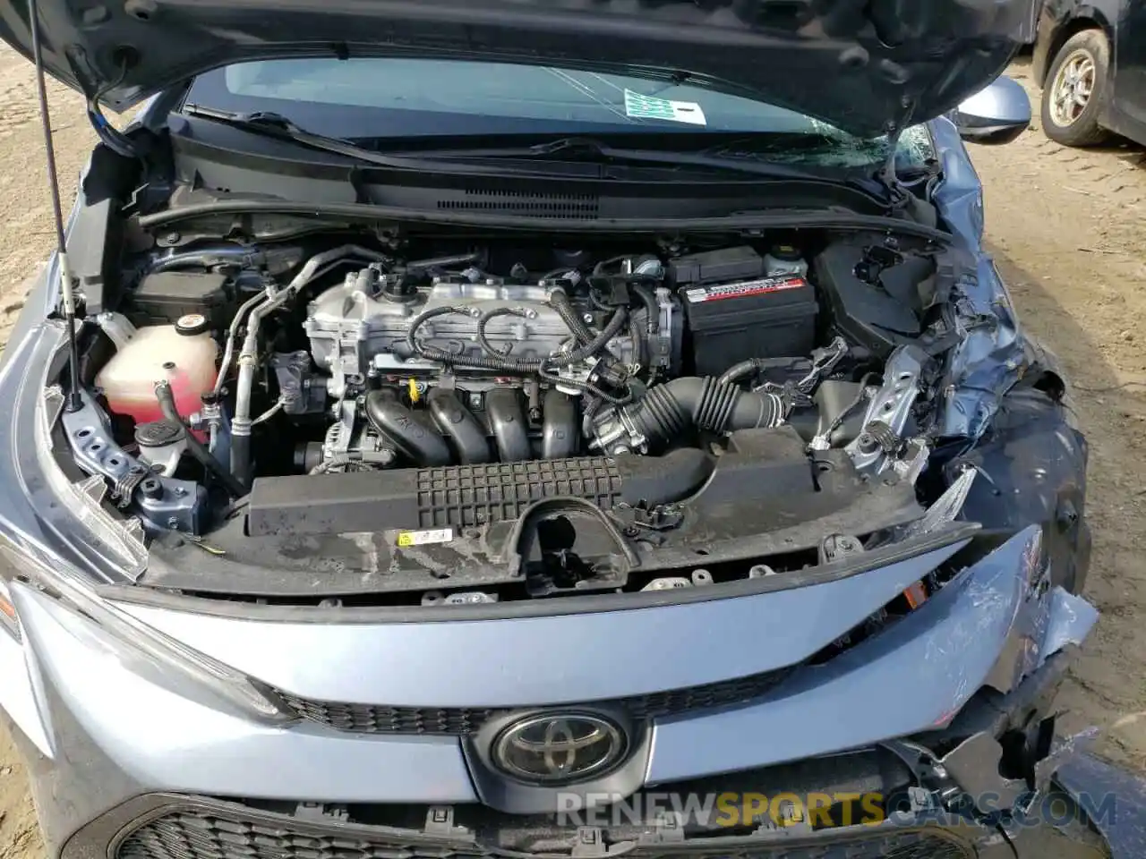 7 Photograph of a damaged car JTDEPRAE6LJ016119 TOYOTA COROLLA 2020