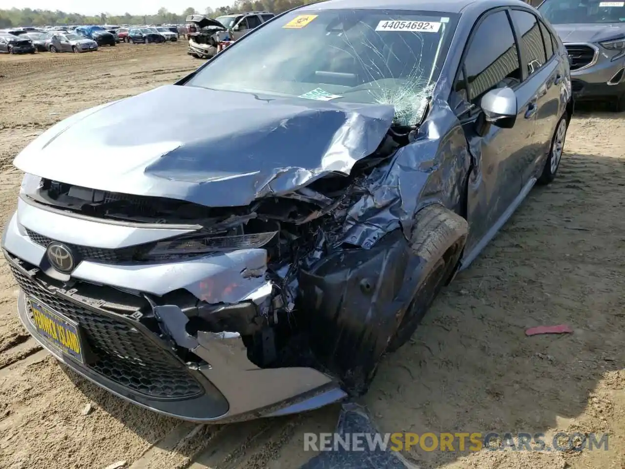 9 Photograph of a damaged car JTDEPRAE6LJ016119 TOYOTA COROLLA 2020