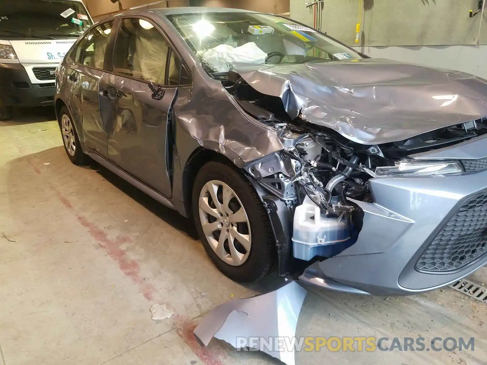 9 Фотография поврежденного автомобиля JTDEPRAE6LJ017562 TOYOTA COROLLA 2020