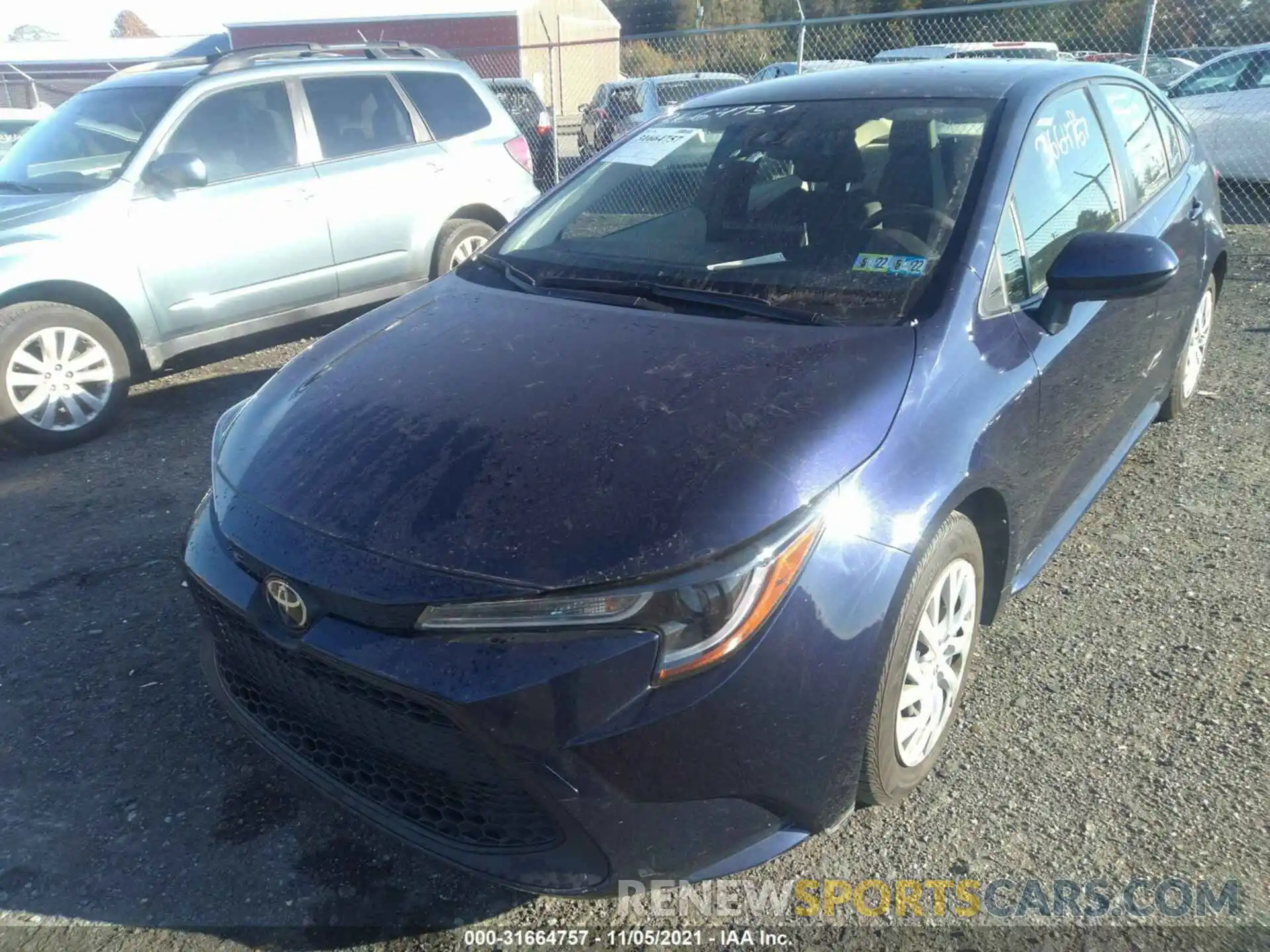 6 Photograph of a damaged car JTDEPRAE6LJ018873 TOYOTA COROLLA 2020