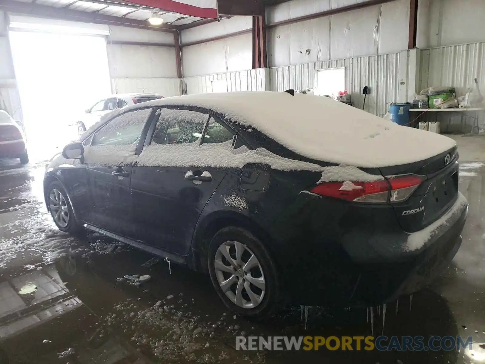 3 Photograph of a damaged car JTDEPRAE6LJ019005 TOYOTA COROLLA 2020