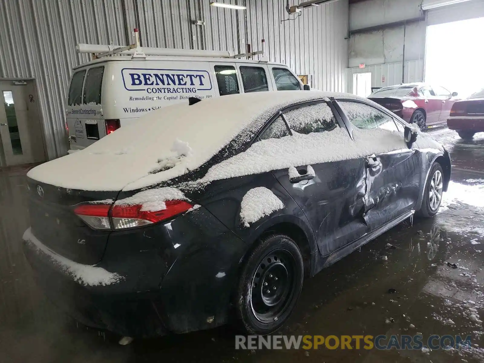 4 Photograph of a damaged car JTDEPRAE6LJ019005 TOYOTA COROLLA 2020