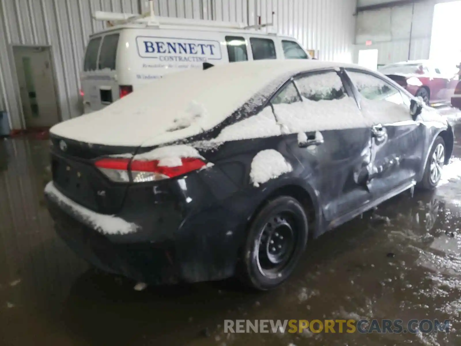 9 Photograph of a damaged car JTDEPRAE6LJ019005 TOYOTA COROLLA 2020