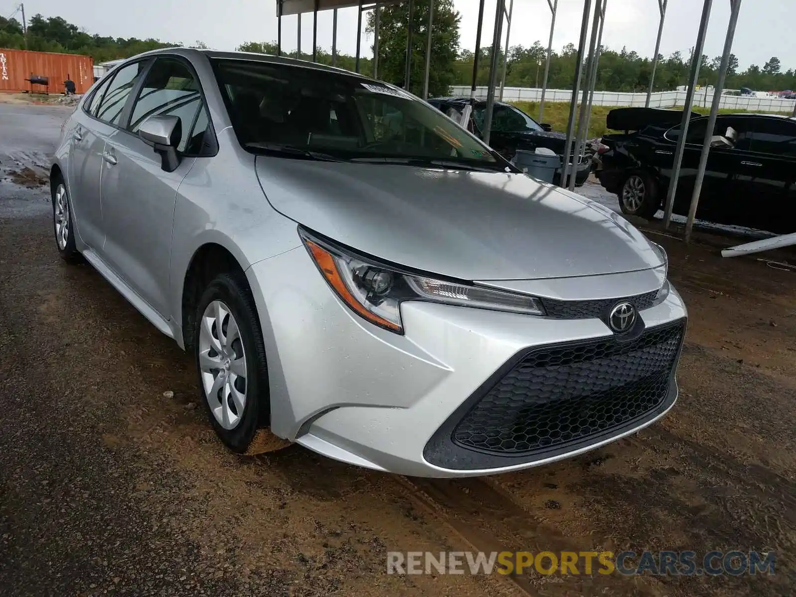 1 Photograph of a damaged car JTDEPRAE6LJ019067 TOYOTA COROLLA 2020