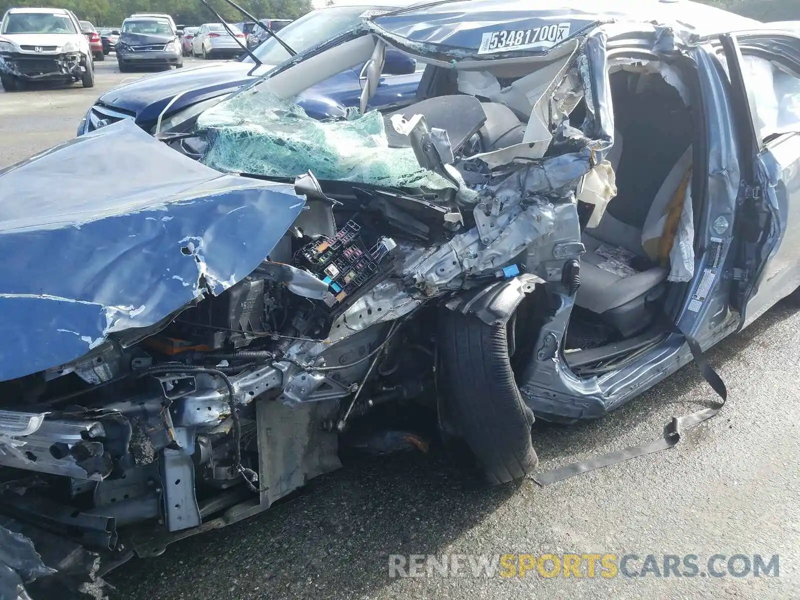 9 Photograph of a damaged car JTDEPRAE6LJ019361 TOYOTA COROLLA 2020