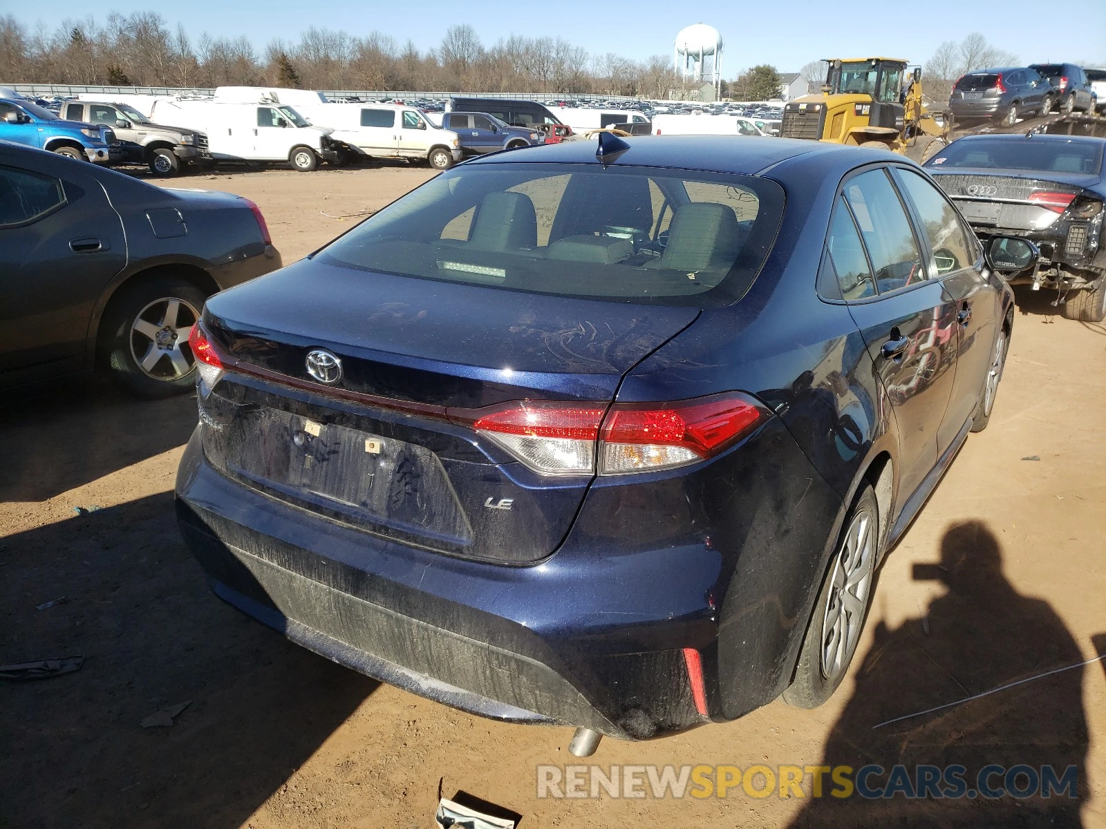 4 Photograph of a damaged car JTDEPRAE6LJ019859 TOYOTA COROLLA 2020