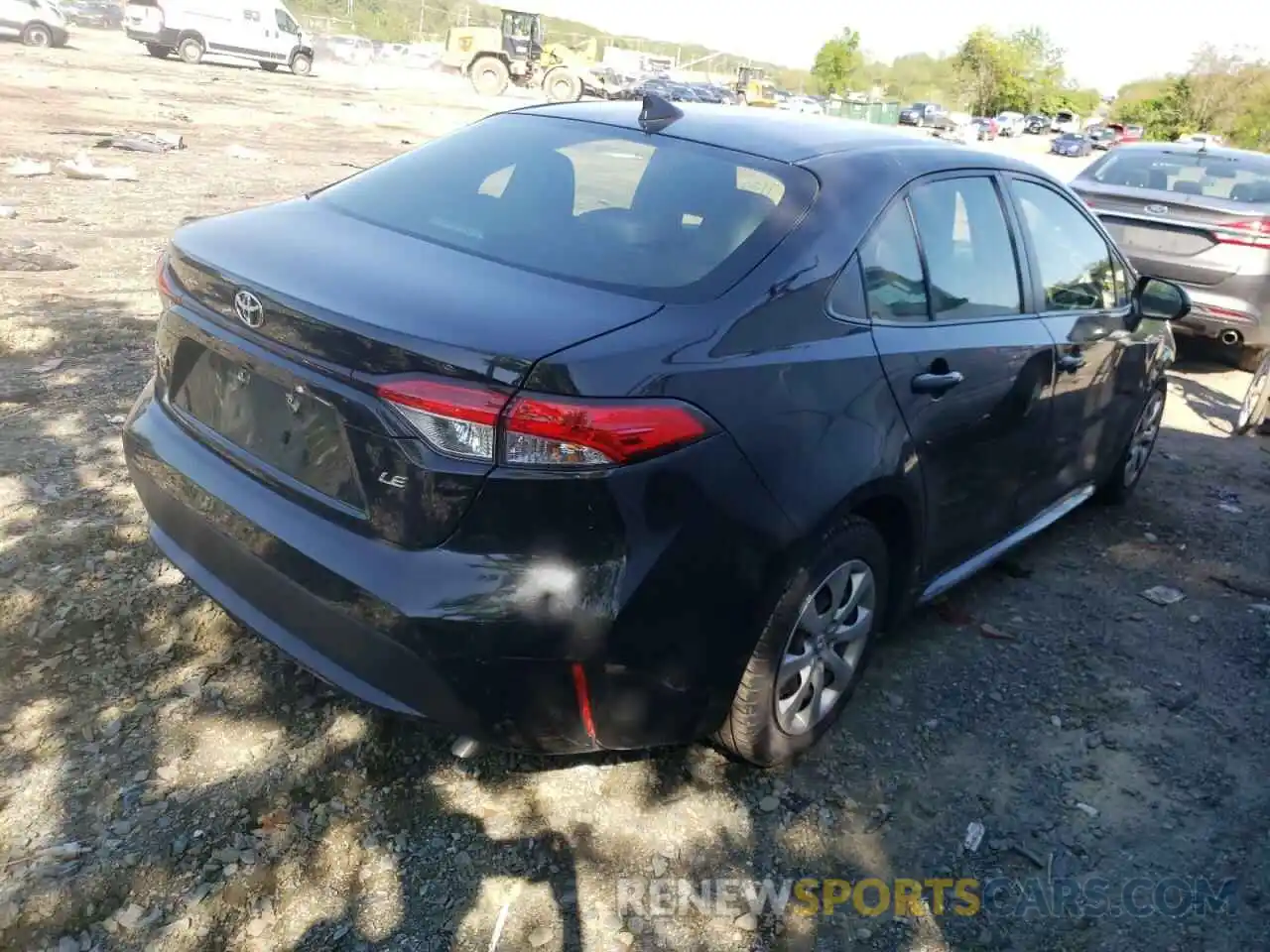 4 Photograph of a damaged car JTDEPRAE6LJ020123 TOYOTA COROLLA 2020