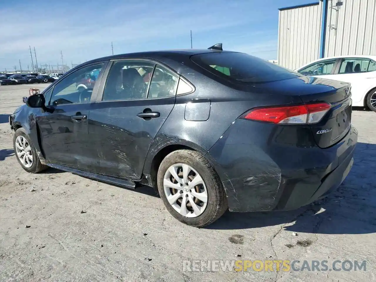 2 Photograph of a damaged car JTDEPRAE6LJ020879 TOYOTA COROLLA 2020