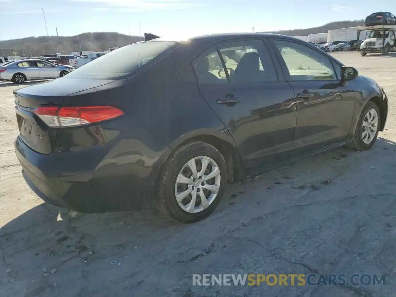 3 Photograph of a damaged car JTDEPRAE6LJ020879 TOYOTA COROLLA 2020