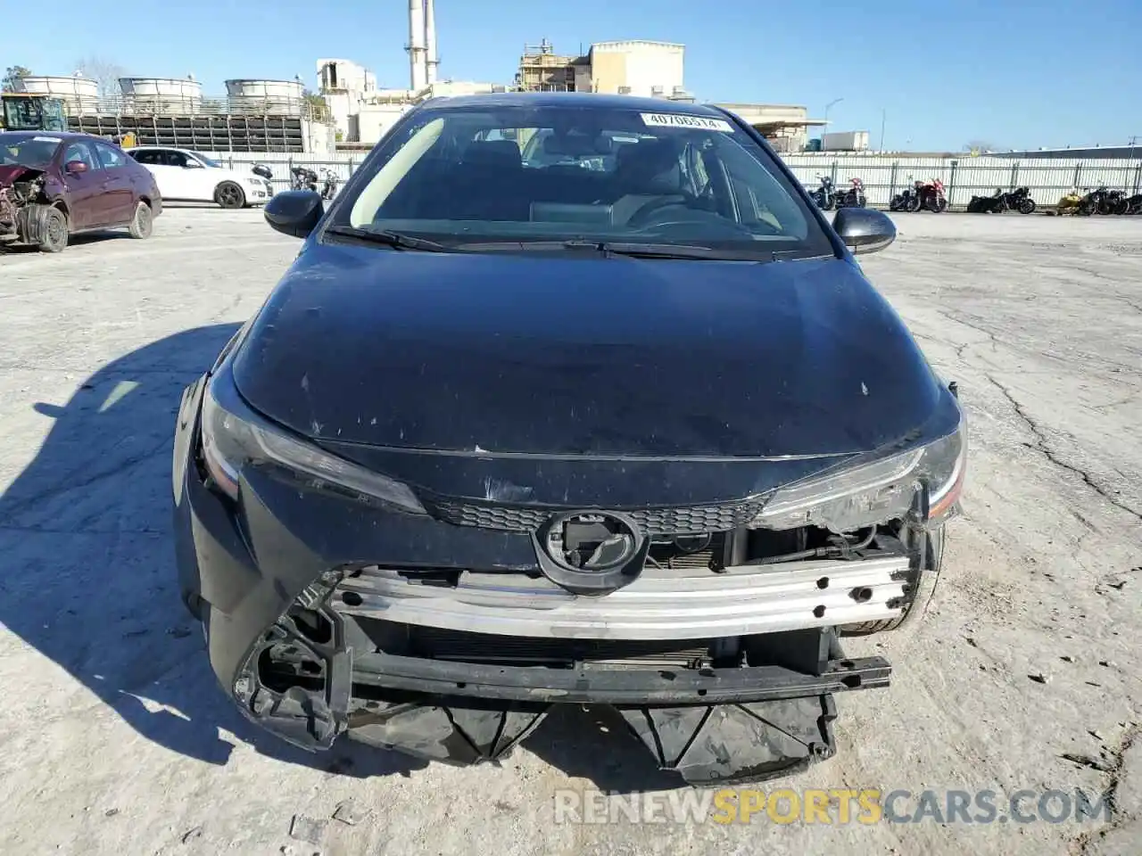 5 Photograph of a damaged car JTDEPRAE6LJ020879 TOYOTA COROLLA 2020