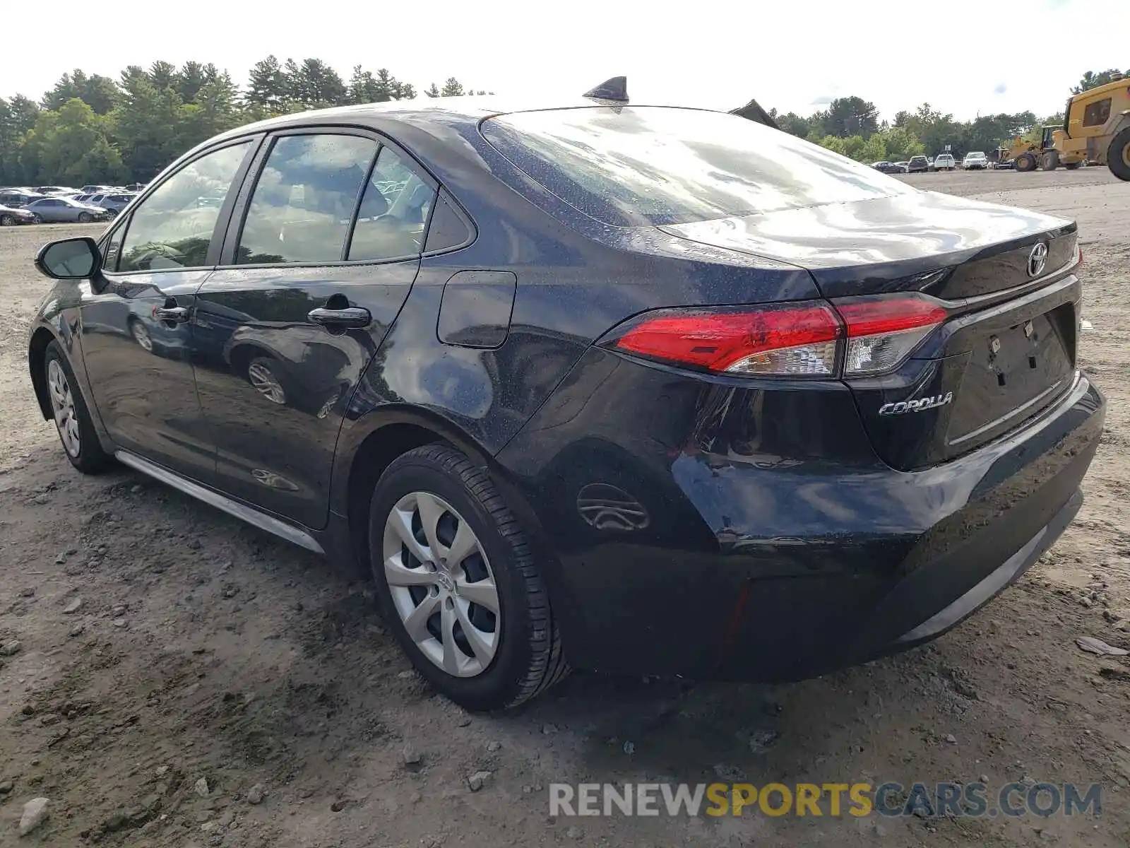 3 Photograph of a damaged car JTDEPRAE6LJ021160 TOYOTA COROLLA 2020