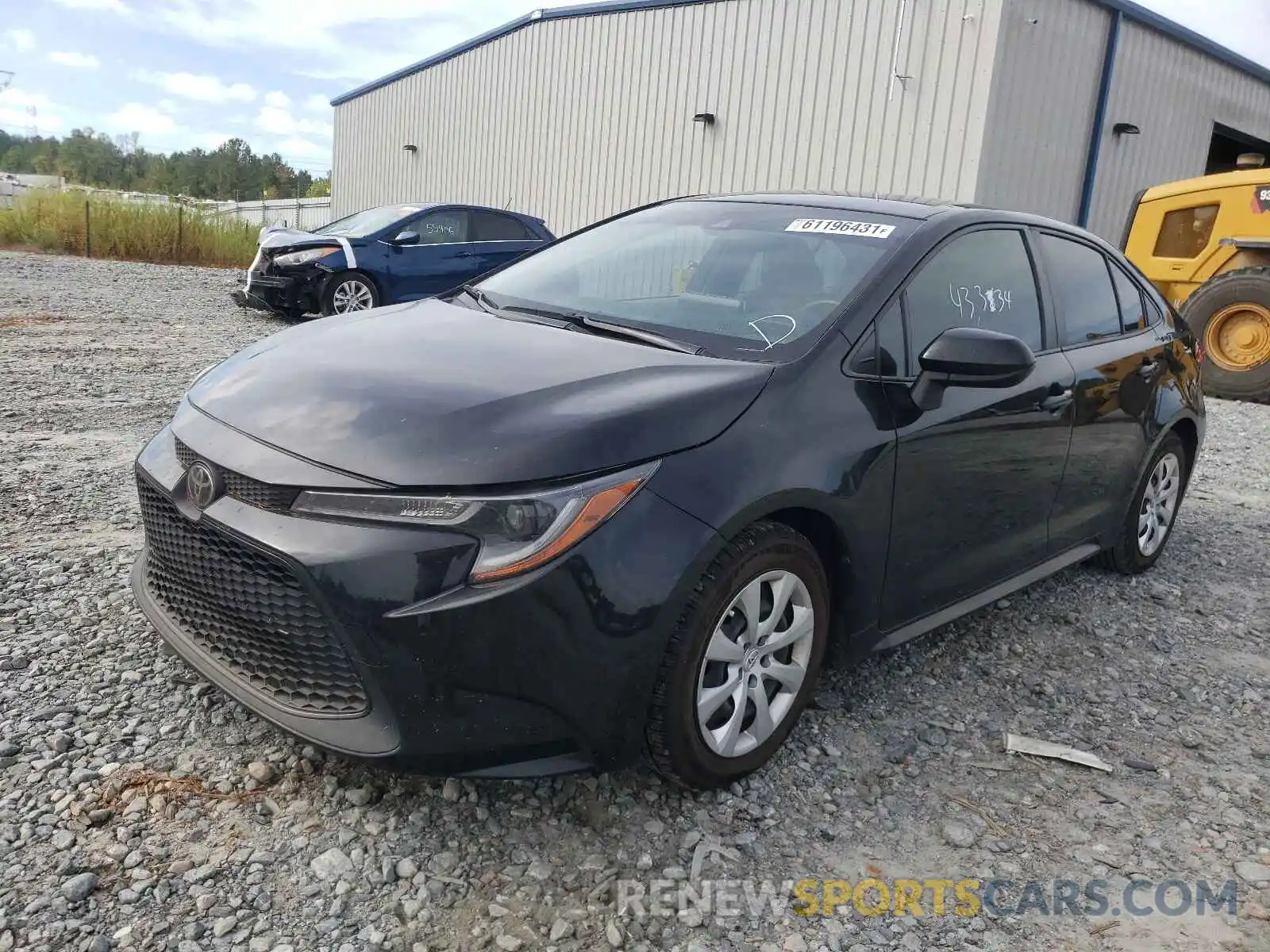 2 Photograph of a damaged car JTDEPRAE6LJ021210 TOYOTA COROLLA 2020