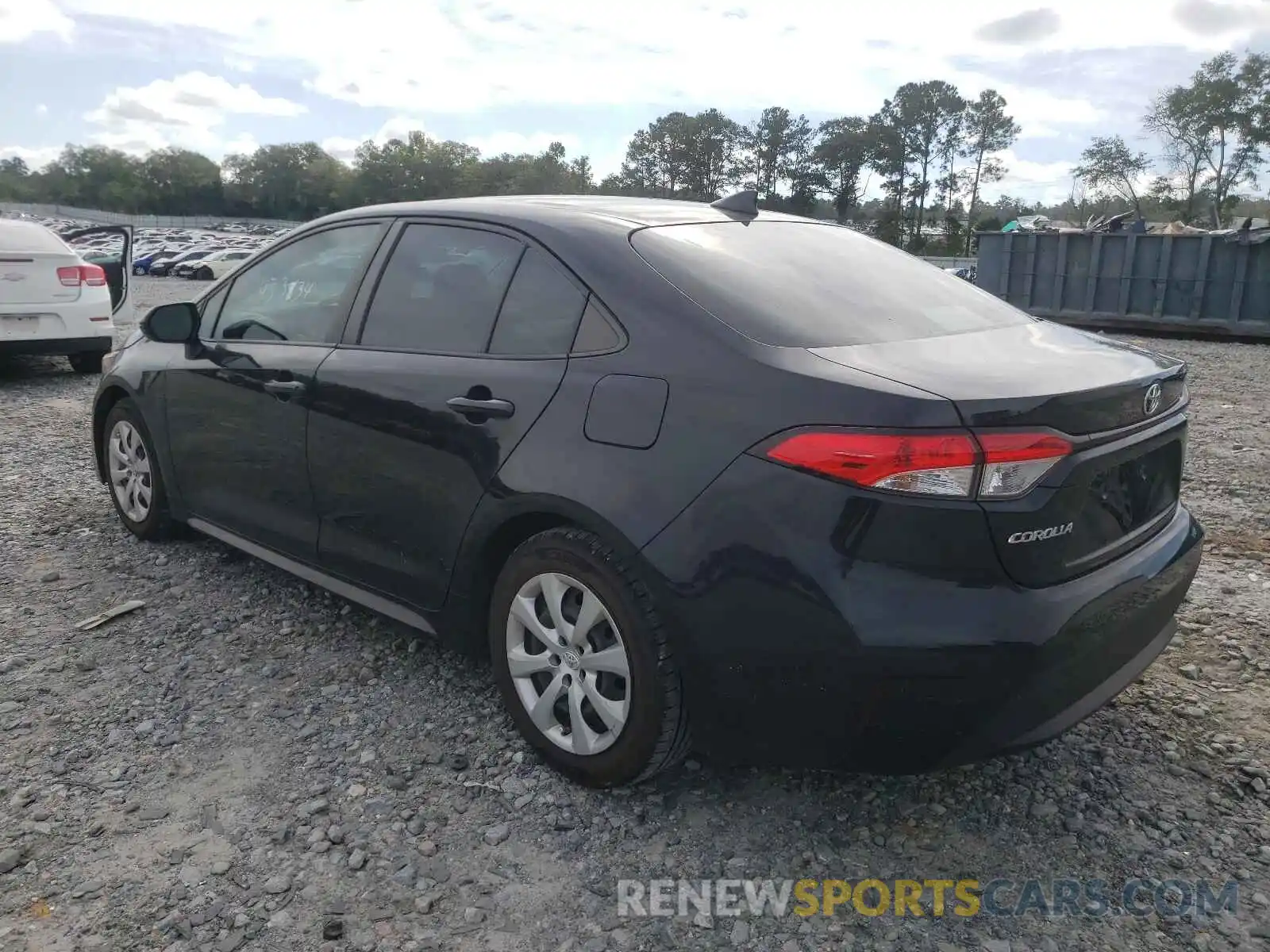 3 Photograph of a damaged car JTDEPRAE6LJ021210 TOYOTA COROLLA 2020