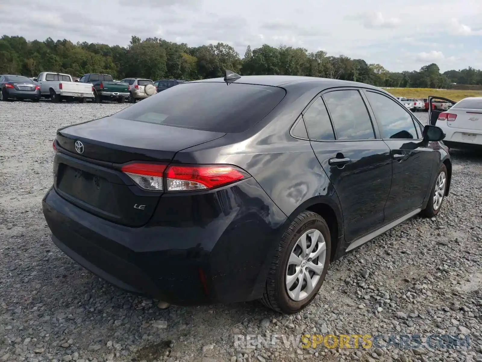 4 Photograph of a damaged car JTDEPRAE6LJ021210 TOYOTA COROLLA 2020