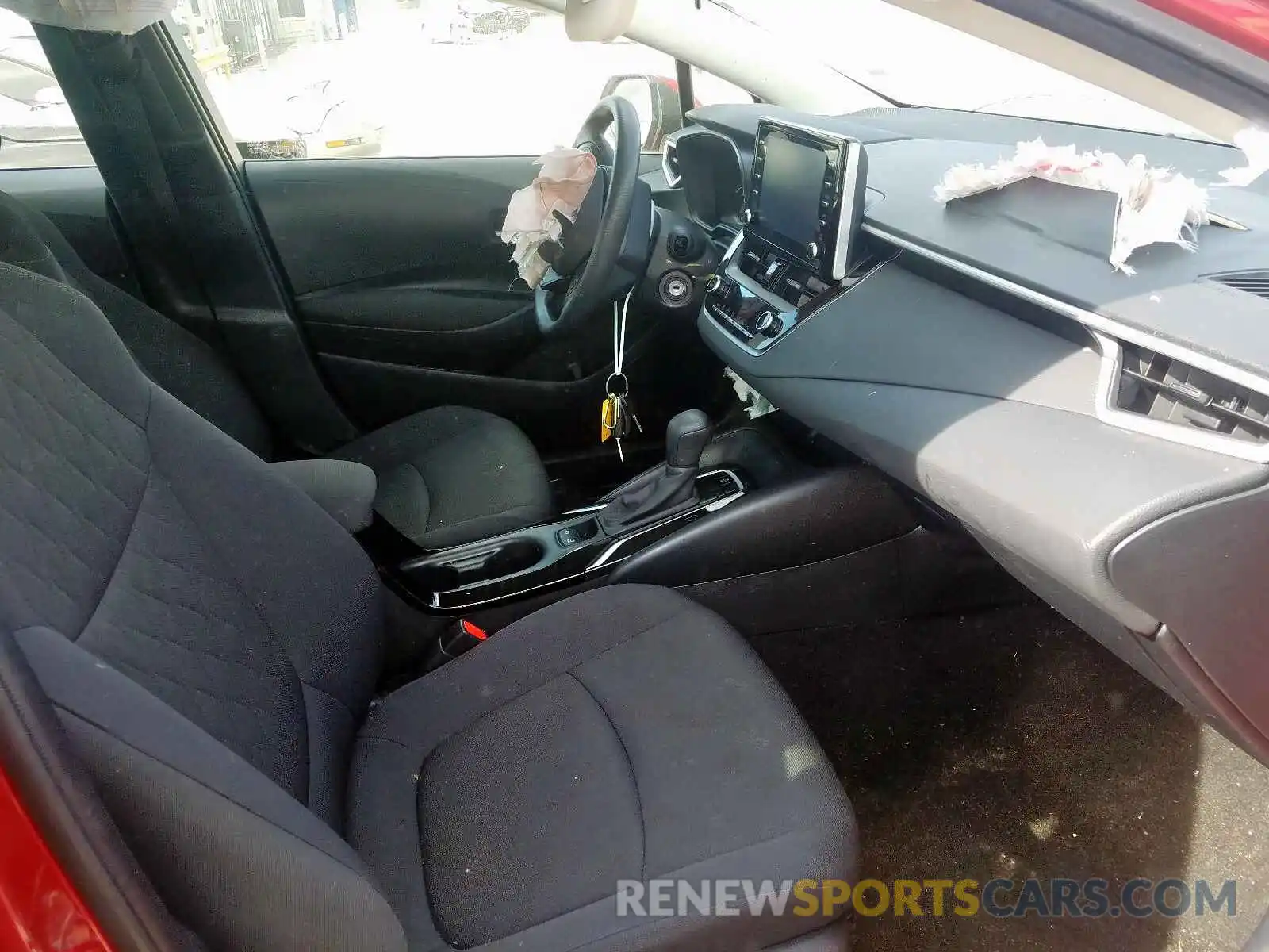 5 Photograph of a damaged car JTDEPRAE6LJ021241 TOYOTA COROLLA 2020