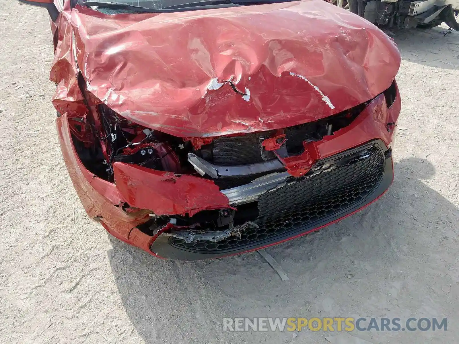 9 Photograph of a damaged car JTDEPRAE6LJ021241 TOYOTA COROLLA 2020