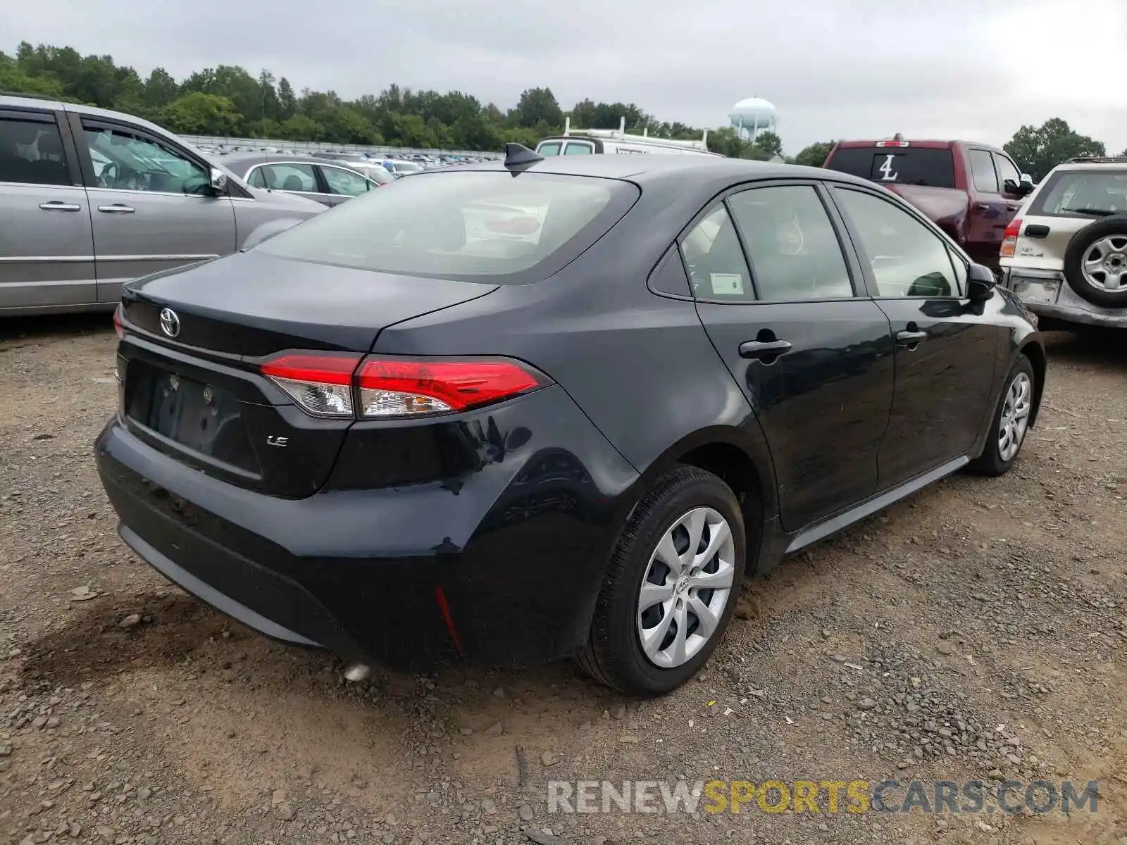 4 Photograph of a damaged car JTDEPRAE6LJ022146 TOYOTA COROLLA 2020