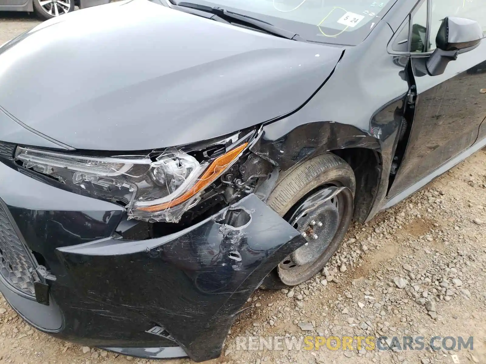 9 Photograph of a damaged car JTDEPRAE6LJ022146 TOYOTA COROLLA 2020