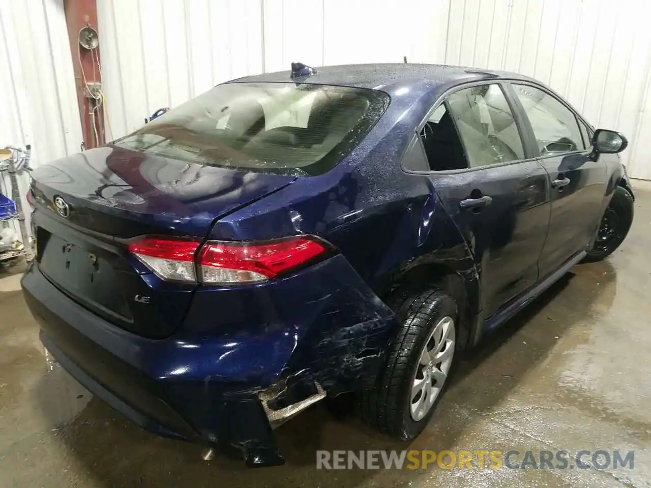 4 Photograph of a damaged car JTDEPRAE6LJ022244 TOYOTA COROLLA 2020