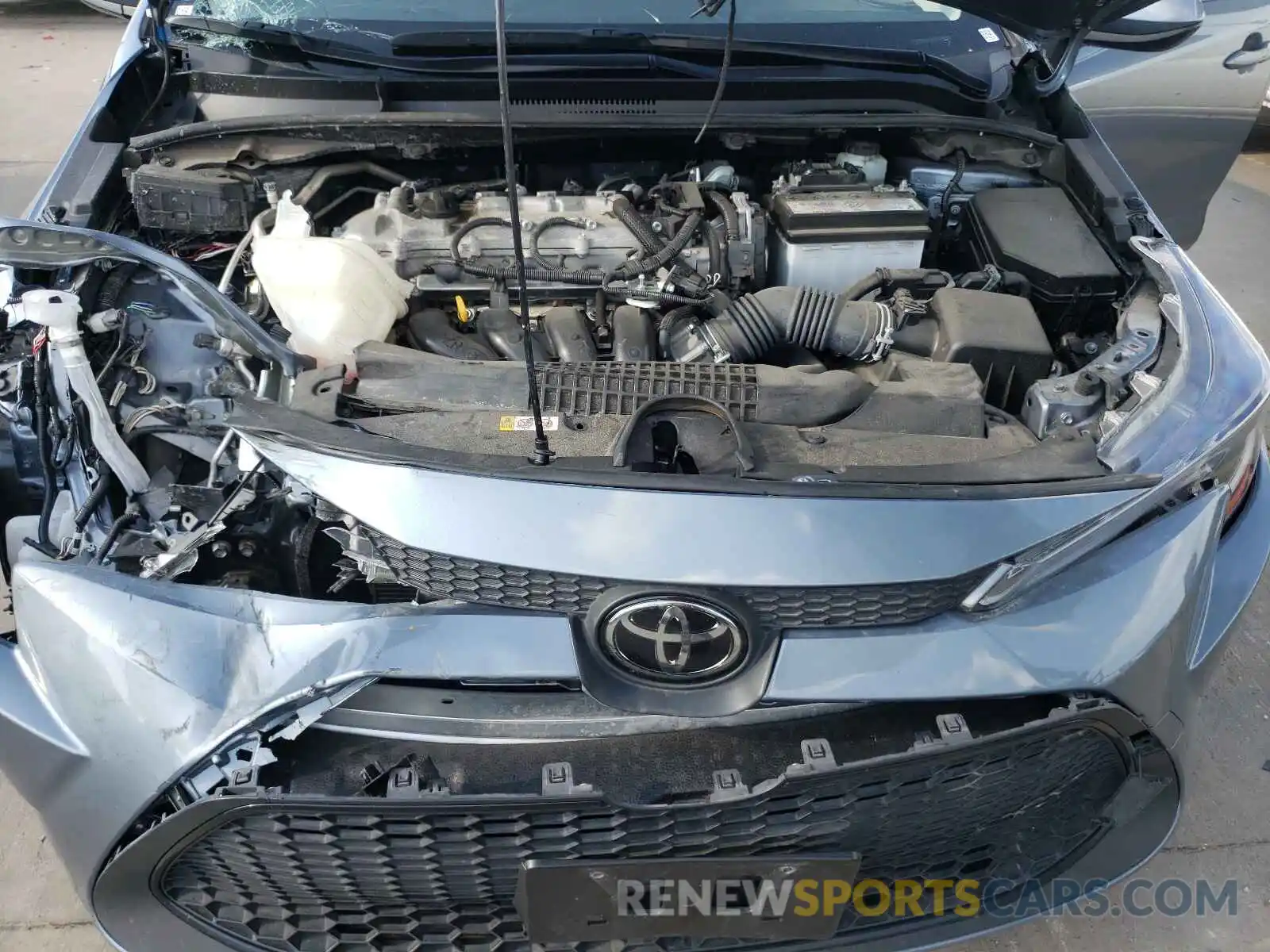 7 Photograph of a damaged car JTDEPRAE6LJ022308 TOYOTA COROLLA 2020