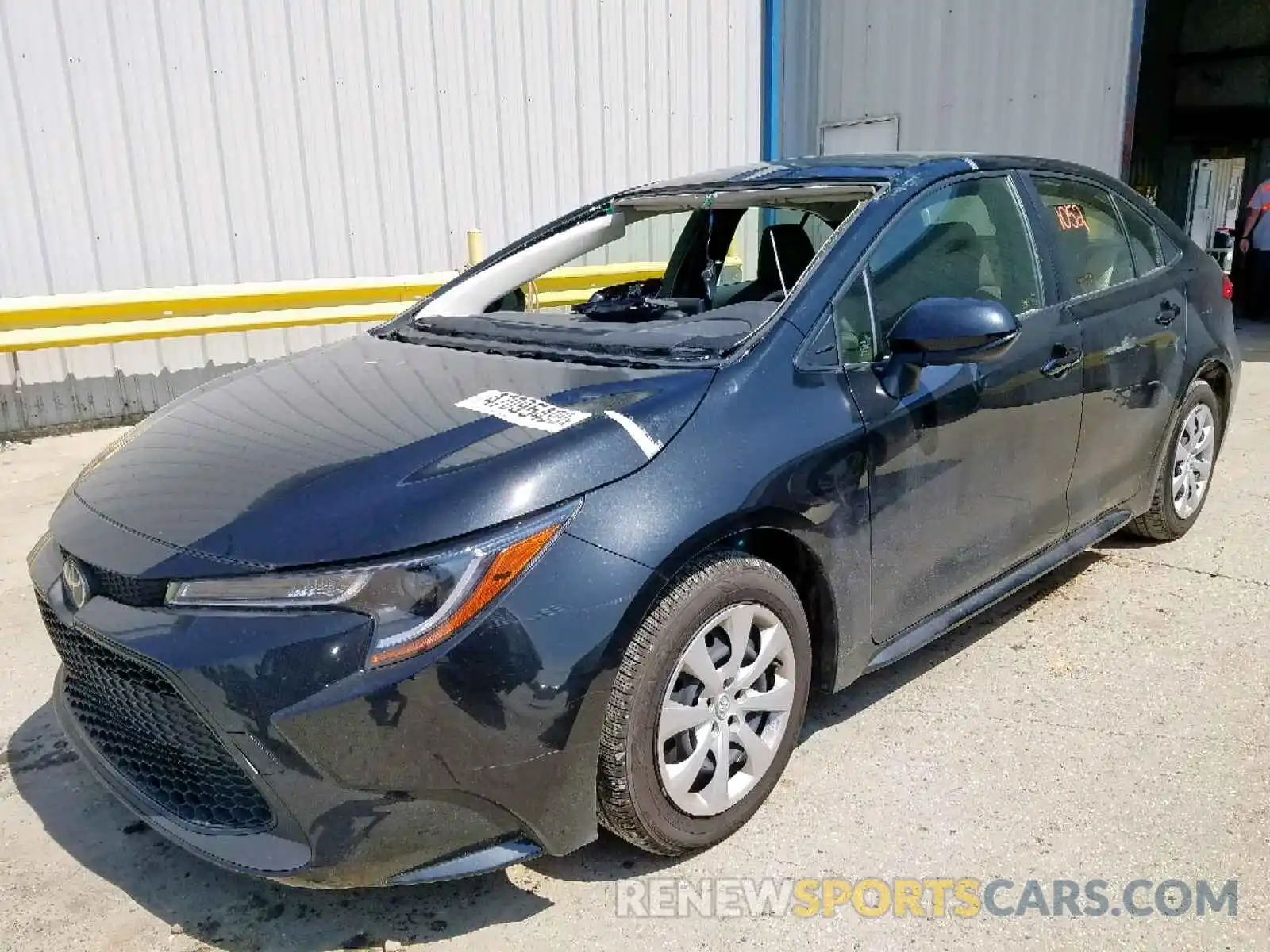 2 Photograph of a damaged car JTDEPRAE6LJ022339 TOYOTA COROLLA 2020