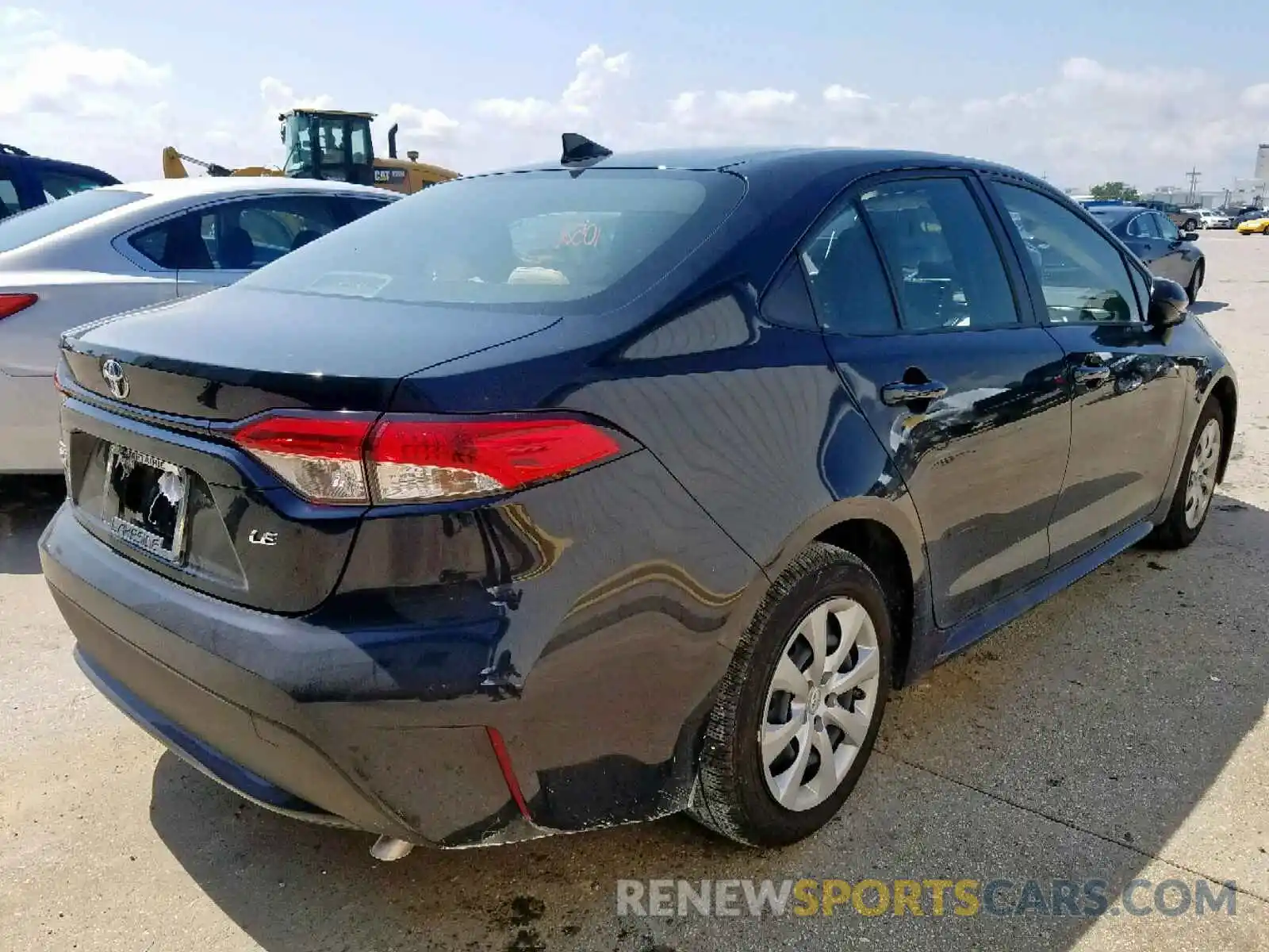 4 Photograph of a damaged car JTDEPRAE6LJ022339 TOYOTA COROLLA 2020