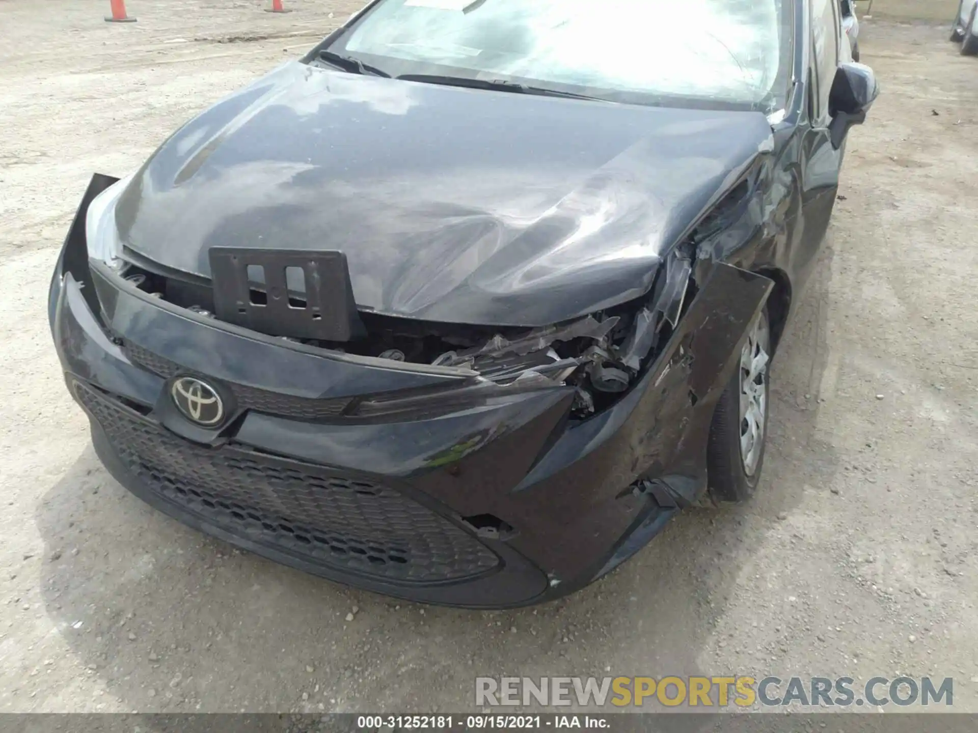 6 Photograph of a damaged car JTDEPRAE6LJ022728 TOYOTA COROLLA 2020