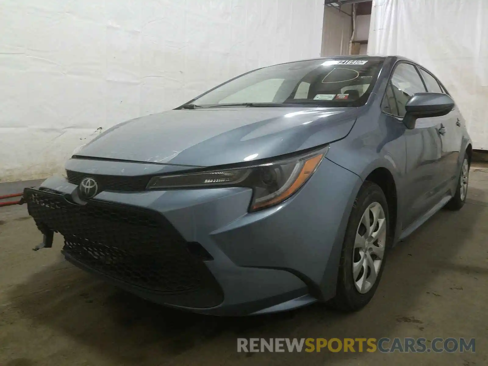 2 Photograph of a damaged car JTDEPRAE6LJ023765 TOYOTA COROLLA 2020