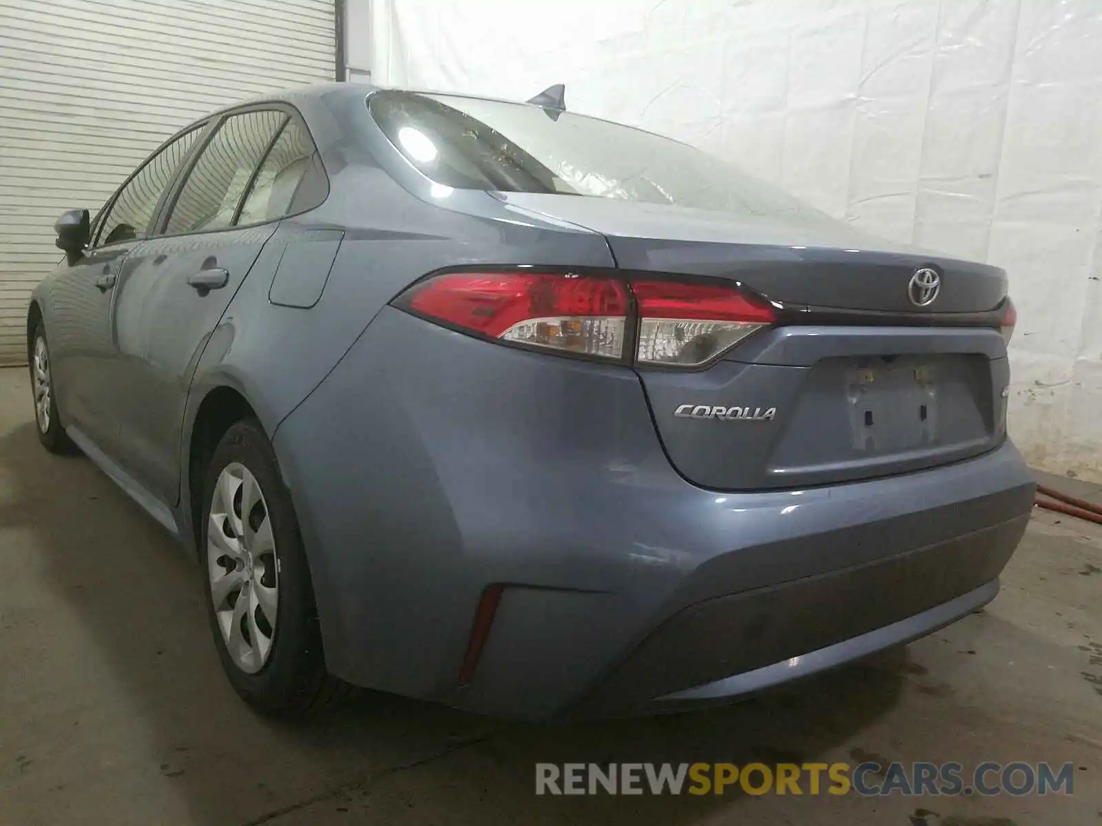 3 Photograph of a damaged car JTDEPRAE6LJ023765 TOYOTA COROLLA 2020