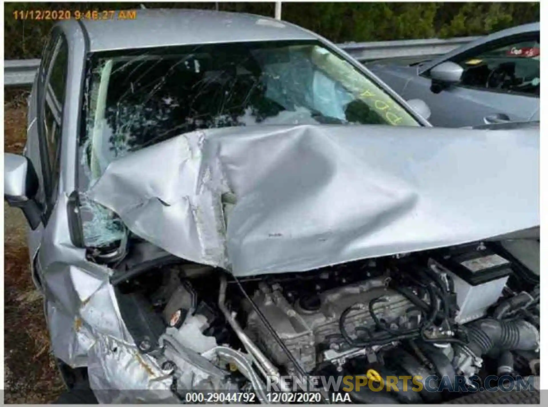 6 Photograph of a damaged car JTDEPRAE6LJ024401 TOYOTA COROLLA 2020