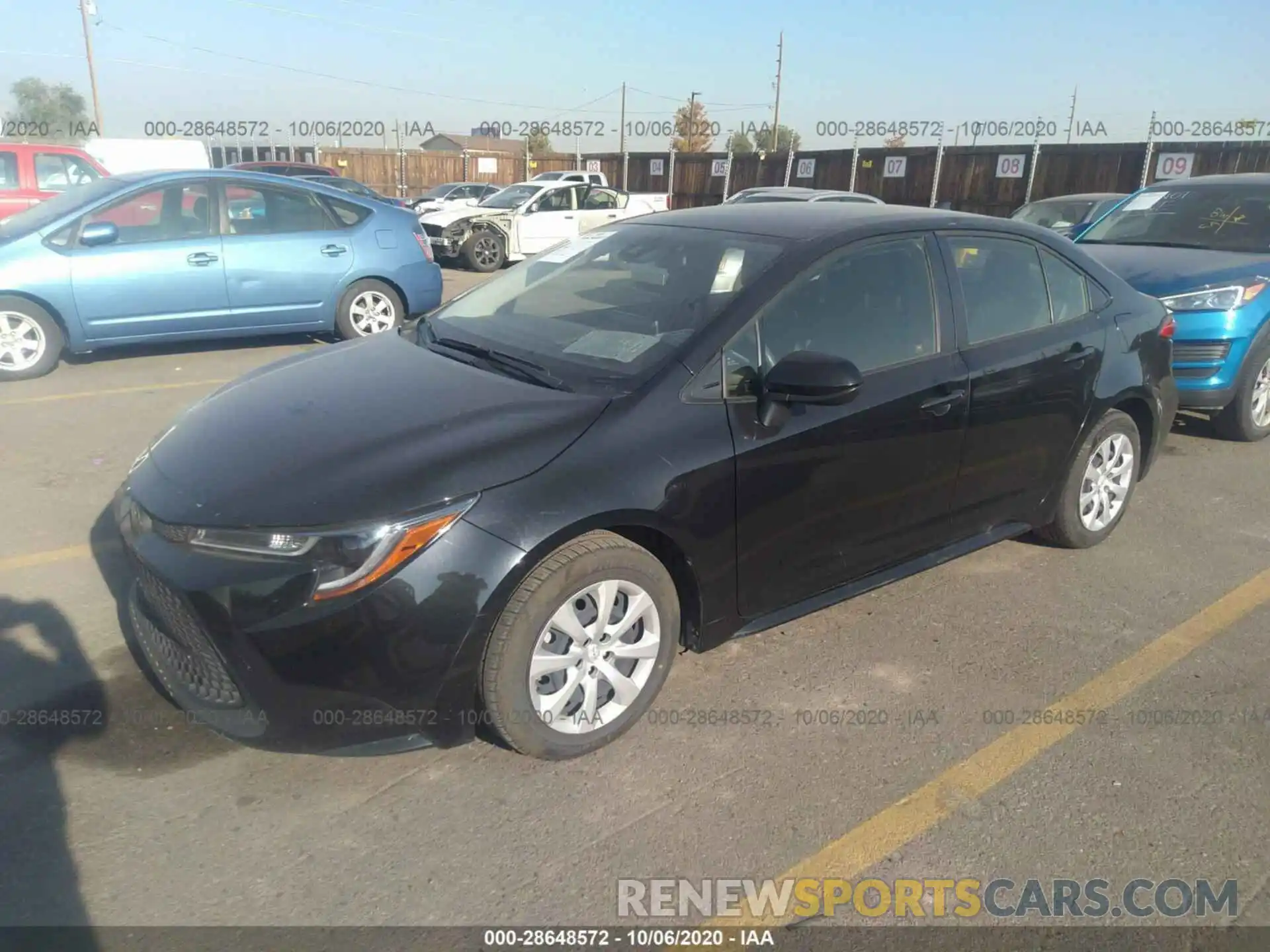 2 Photograph of a damaged car JTDEPRAE6LJ024477 TOYOTA COROLLA 2020