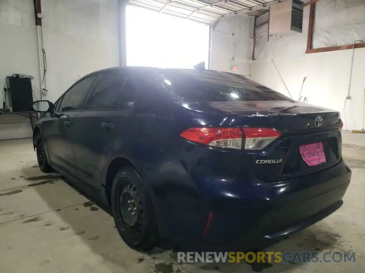 3 Photograph of a damaged car JTDEPRAE6LJ025435 TOYOTA COROLLA 2020