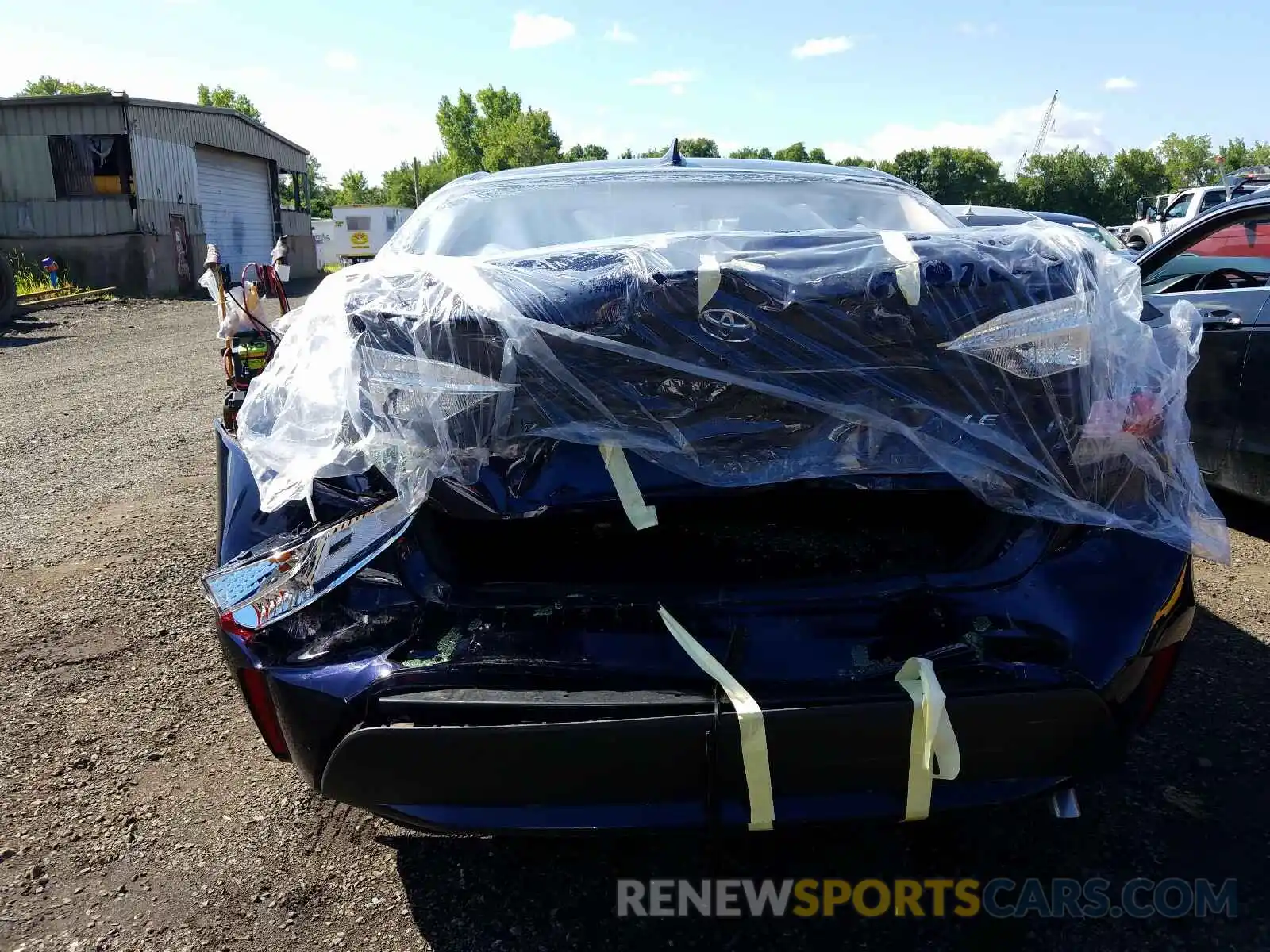 9 Photograph of a damaged car JTDEPRAE6LJ025533 TOYOTA COROLLA 2020