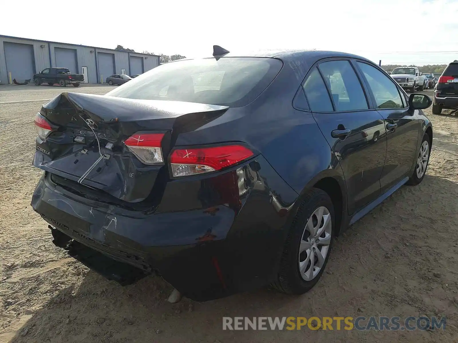 4 Photograph of a damaged car JTDEPRAE6LJ025919 TOYOTA COROLLA 2020