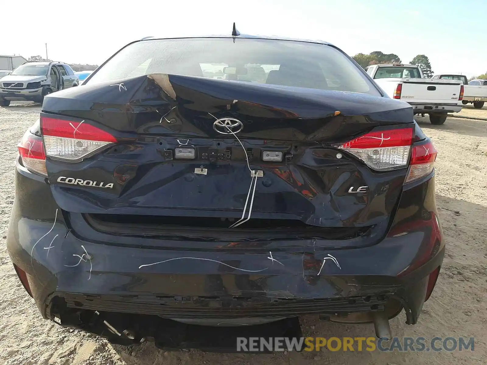 9 Photograph of a damaged car JTDEPRAE6LJ025919 TOYOTA COROLLA 2020