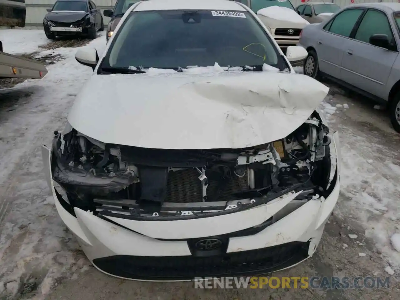 9 Photograph of a damaged car JTDEPRAE6LJ026231 TOYOTA COROLLA 2020