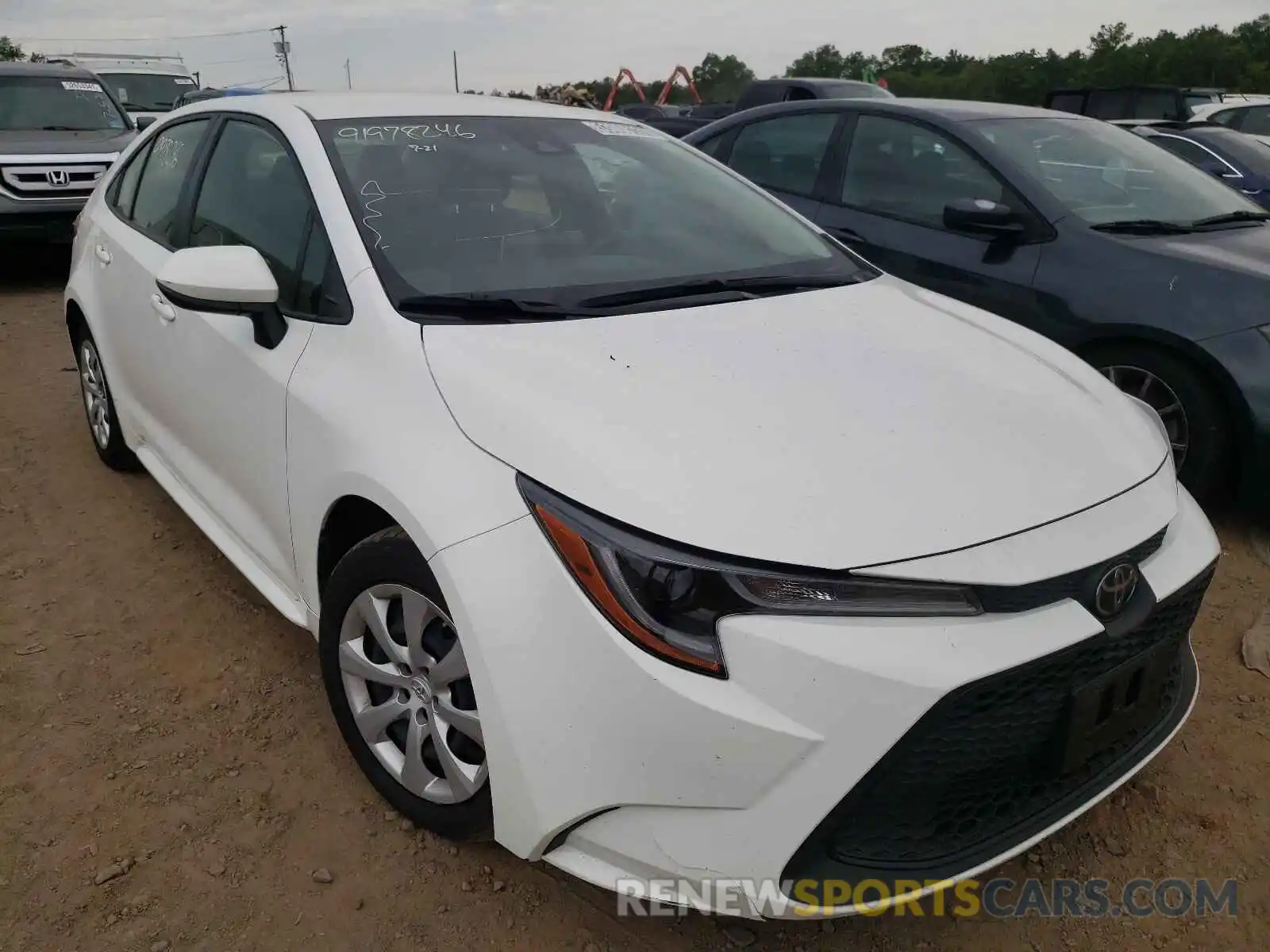 9 Photograph of a damaged car JTDEPRAE6LJ026262 TOYOTA COROLLA 2020