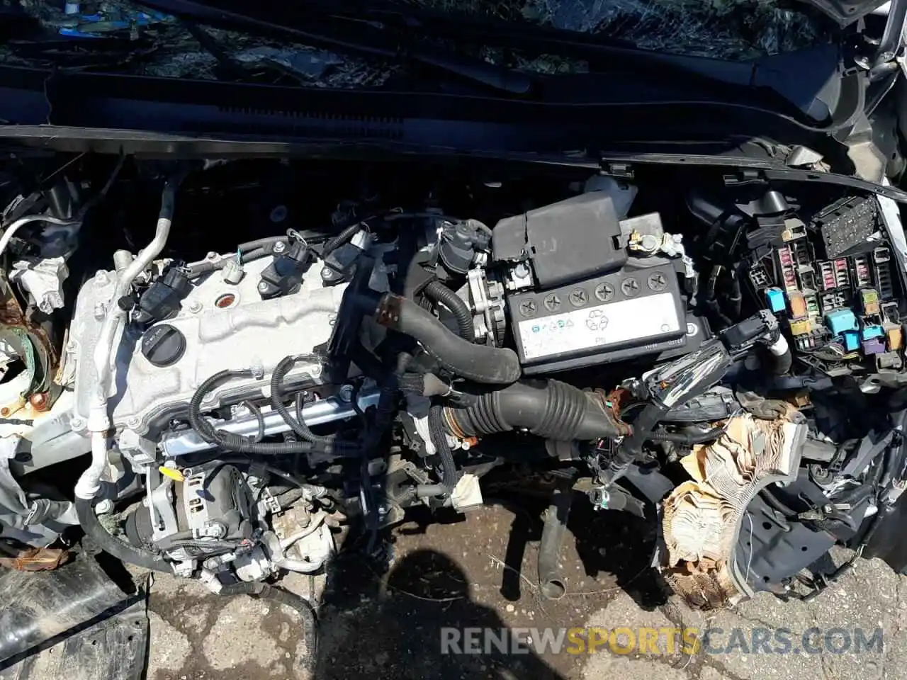 7 Photograph of a damaged car JTDEPRAE6LJ027735 TOYOTA COROLLA 2020