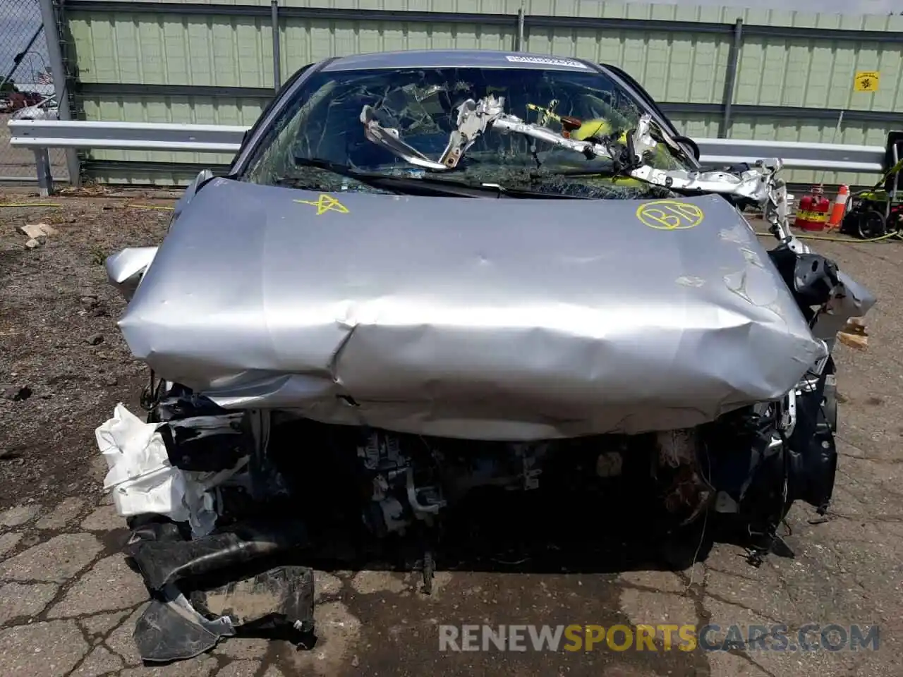 9 Photograph of a damaged car JTDEPRAE6LJ027735 TOYOTA COROLLA 2020