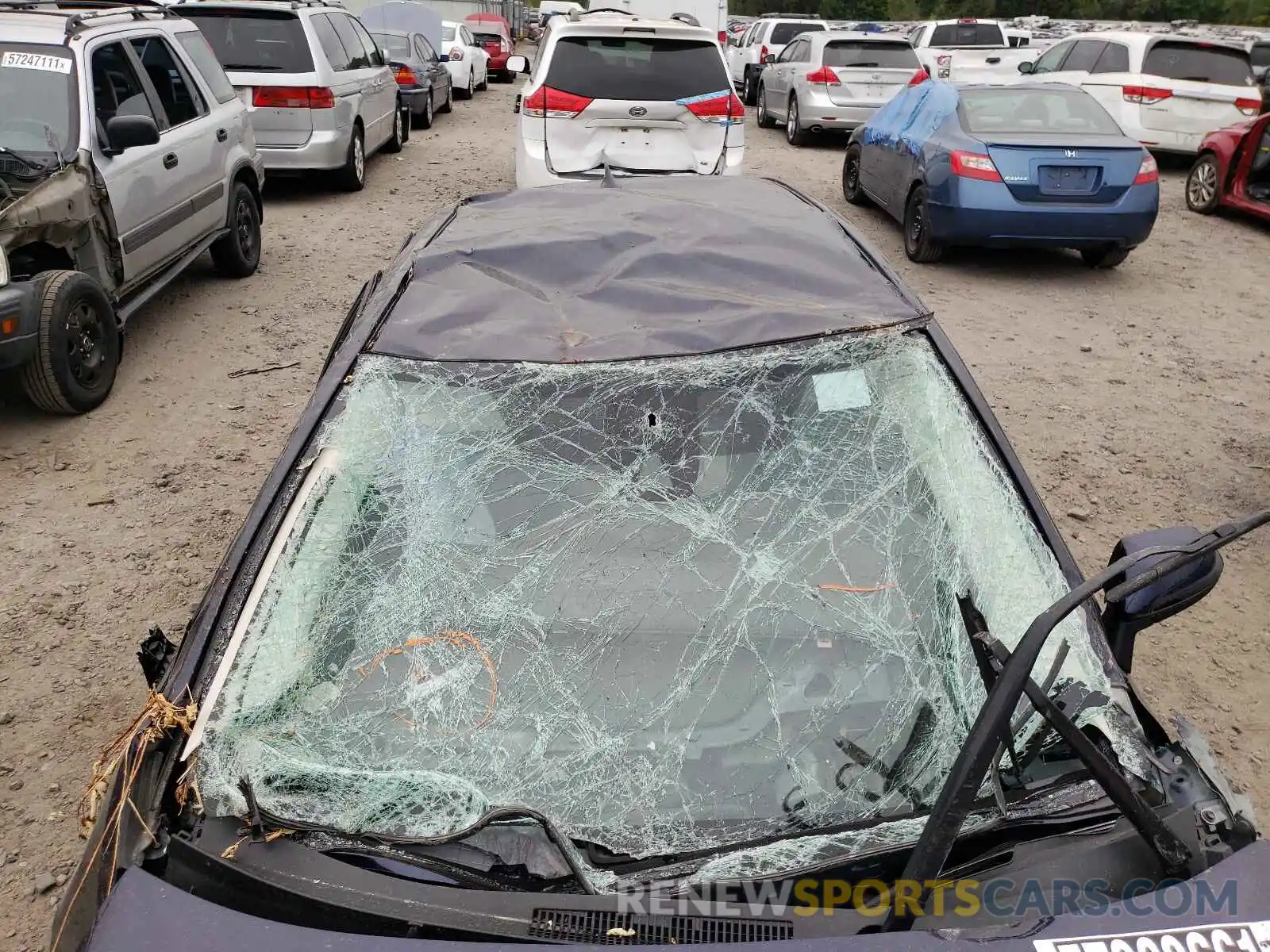 9 Photograph of a damaged car JTDEPRAE6LJ029310 TOYOTA COROLLA 2020