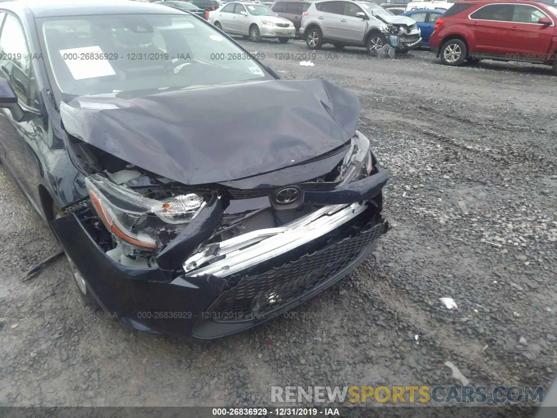 6 Photograph of a damaged car JTDEPRAE6LJ031316 TOYOTA COROLLA 2020